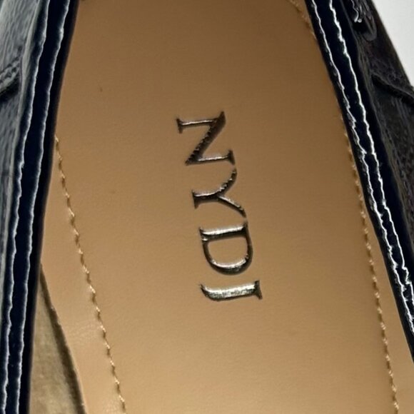 NW/OT or box NYDJ Henna Platform Loafer Navy Size 8.5 M - Picture 12 of 16